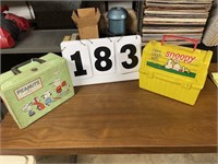 Peanuts & Snoopy Lunchboxes