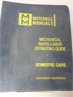 MITCHELL MECHANICAL ESTIMATING GUIDE - 1976