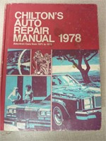 CHILTON'S AUTO REPAIR MANUAL 1978