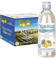 New Napa Hills Wine Antioxidant Water - Lemon
