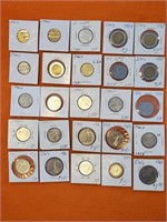 Coins from ITALY lot of 25 Coins from 1954 to