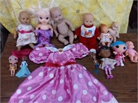 Baby dolls lot (Minnie mouse dress size 5/6)