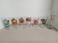 Brewpub Beer Glasses. 
Nascar Logo Pint