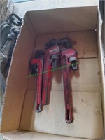 Three Pipe Wrenches