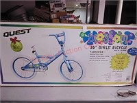 New in box: Quest Blossom 20" girls bike