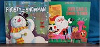 2 Vtg Christmas Albums Records - Frosty the