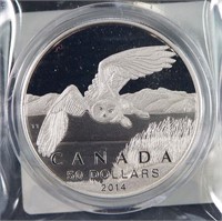 2014 $50 Canada Fine Silver Coin