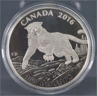 2016 $100 Canada Fine Silver Coin