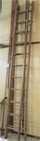 Wood 22 Foot Extension Ladder "AS IS"