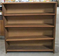 4 Shelf Wood Bookshelf