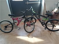 > 2 adult bikes