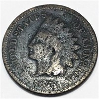 1876 Indian Head Penny