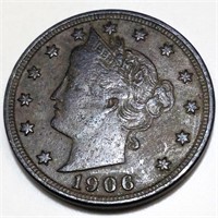 1906 Liberty V Nickel Very High Grade