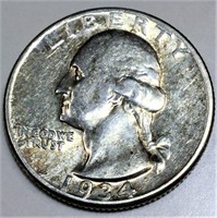 1934-D Silver Washington Quarter High Grade