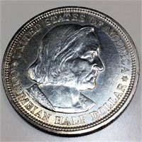 1893 Columbian Commemorative Silver Half Dollar