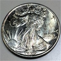 1936 Walking Liberty Half Dollar Uncirculated