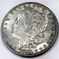 1890 Morgan Silver Dollar Uncirculated