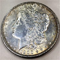 1900 Morgan Silver Dollar Uncirculated