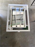 Wall Hanging Shelf With Mirror