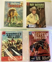 Western Comic Books, including Roy Rogers