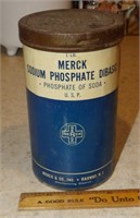 Merck Sodium Phosphate Container