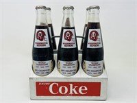 Aluminum 6pk Coca-Cola Bottle Carrier With Six