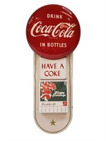 1980's Coca-Cola Button Calendar