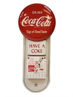 1980's Coca-Cola Button Calendar