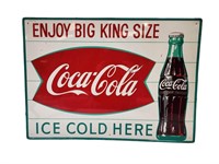Enjoy Big King Size Coca-Cola Ice Cold Here