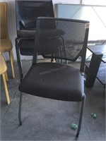 Lot of 4 Haworth Mesh Back Guest Chairs $800