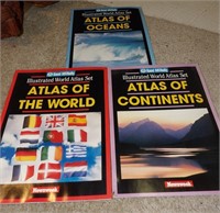 Illustrated World Atlas Books Newsweek