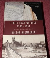 I will Bear Witness Book