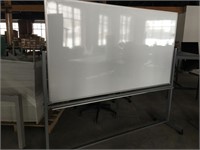 Large Rolling White Board 75" x 69"