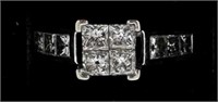 14k WG Diamond Engagement Ring