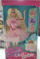 1993 locket surprise Barbie in box