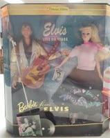 1996 Barbie loves Elvis gift set Barbie doll in bo