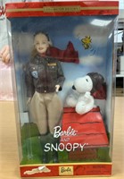 Barbie and snoopy / Barbie doll in box