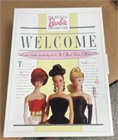 Barbie collectors club membership kit n Box
