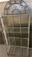 Metal Folding Bakers Rack Plant Stand