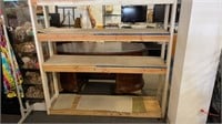 Heavy Duty Hand Crafted Wood Garage Shelf