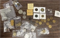 Mixed lot of Tokens