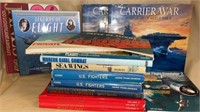 17 US Navy, Warships, US Fighters Books