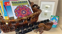 COLORAMA Coloring Book, Picture Frame, Camdle