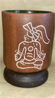 Terracotta Pottery Vase Leopoldo de Mexico