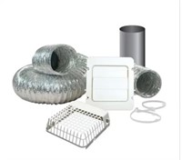 Everbilt 4 in. × 8 ft. Dryer Vent Kit with Guard