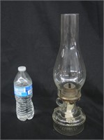 EAGLE GLASS OIL LAMP W/CHIMINEY-U.S.A.