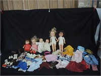 1960'S-1970'S BABY DOLLS,ASST.CLOTHES & SHOES