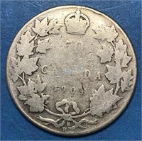 1903 Fifty Cents Silver Canada