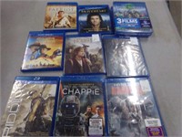 12-Blue ray DVD movies