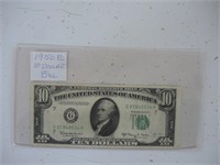 1950 E U.S. TEN DOLLAR BILL